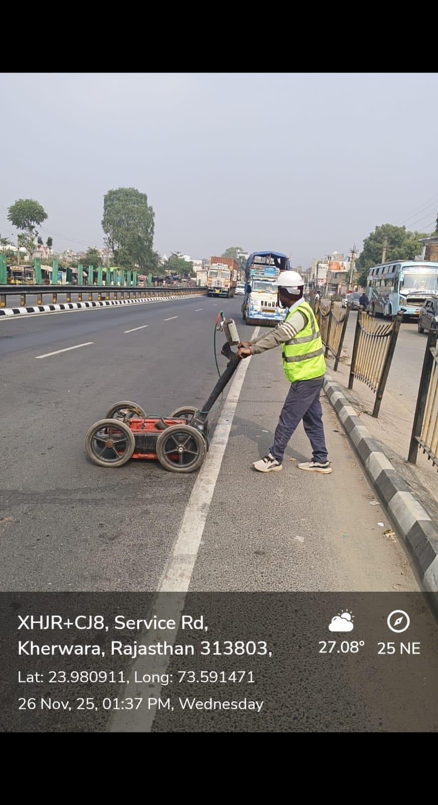 Ground Penetrating Radar - utility survey